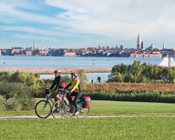 laguna venezia in bici